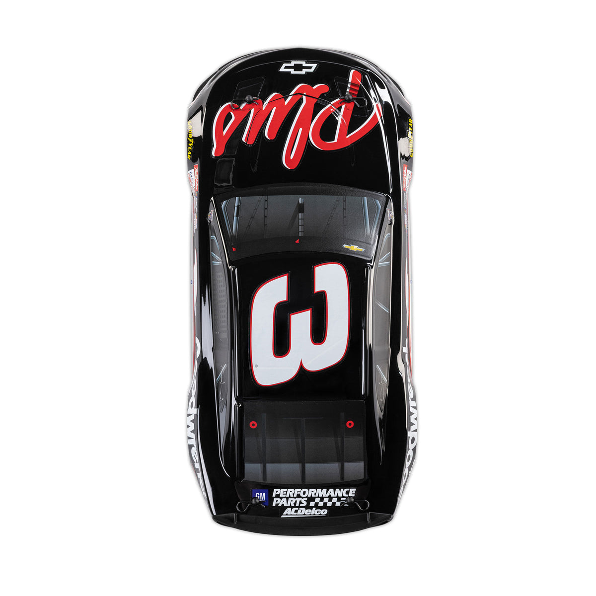 Losi 1/12 NASCAR RC Race Car RCR No. 3 GM Goodwrench Chevrolet ZL1 2S AWD RTR Brushed On-Road (Battery & Charger Included), Black