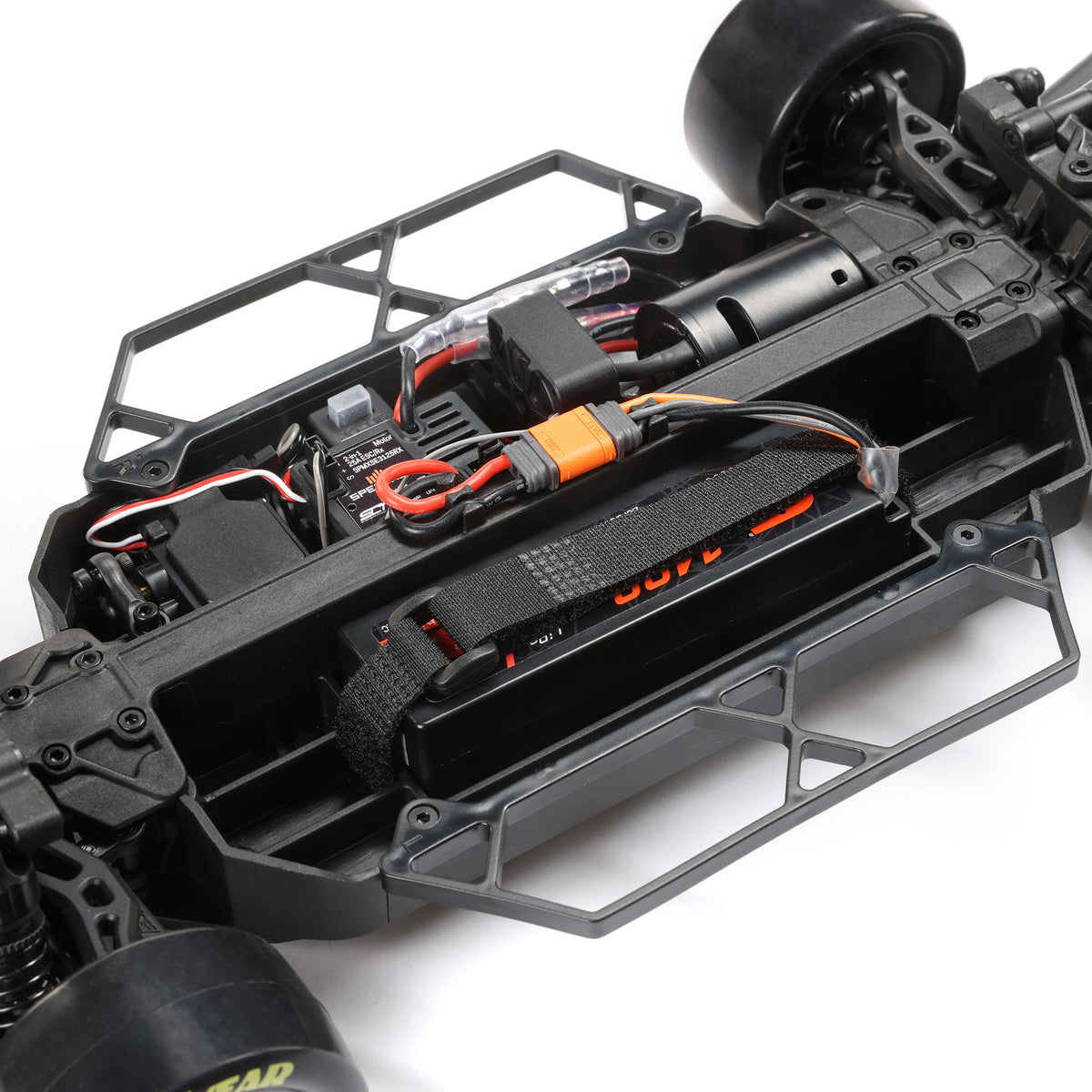 Losi 1/12 NASCAR RC Race Car RCR No. 3 GM Goodwrench Chevrolet ZL1 2S AWD RTR Brushed On-Road (Battery & Charger Included), Black