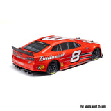 Losi 1/12 NASCAR RC Race Car Dale Earnhardt Jr. No. 8 Budweiser Chevrolet ZL1 2S AWD RTR Brushed On-Road (Battery & Charger Included), Red