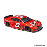 Losi 1/12 NASCAR RC Race Car Dale Earnhardt Jr. No. 8 Budweiser Chevrolet ZL1 2S AWD RTR Brushed On-Road (Battery & Charger Included), Red