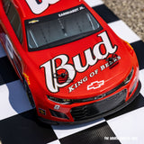 Losi 1/12 NASCAR RC Race Car Dale Earnhardt Jr. No. 8 Budweiser Chevrolet ZL1 2S AWD RTR Brushed On-Road (Battery & Charger Included), Red