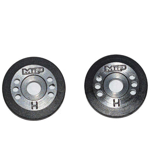 Bypass1™ Tapered Hi-Flow Pistons, 10-Hole x Blank, 1/8th Scale (2)