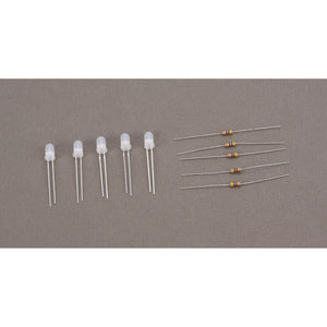 5mm Bi-Polar LED, Red & Green/2 Leg (5)
