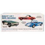 1/25 1960 Chevy Corvette 7-in-1, Model Kit