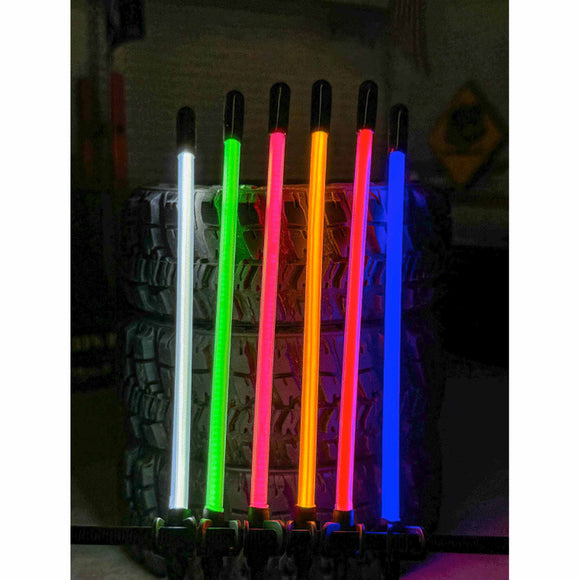 120mm Single TrickWhip Light Blue 12V Bundle (includes MYK-SFRF & MYK-HBSC)