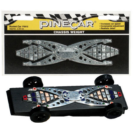 Chassis Weight, Rocket Car 2.25 oz