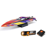 ProBoat Sonicwake 24" Self-Righting Brushless Deep-V RTR (Battery & Charger Included), Red