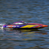 ProBoat Sonicwake 24" Self-Righting Brushless Deep-V RTR (Battery & Charger Included), Red