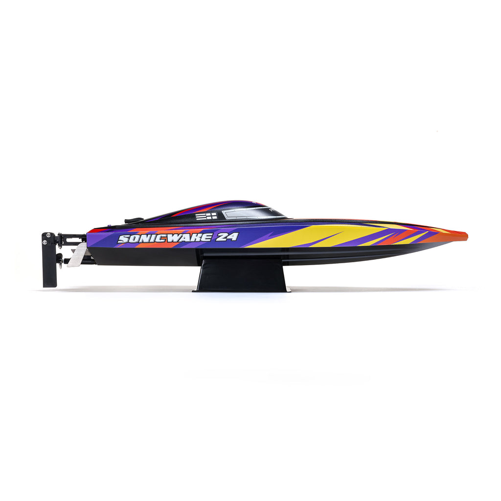 Sonicwake 24" Self-Righting Brushless Deep-V RTR (Battery & Charger Included), Red