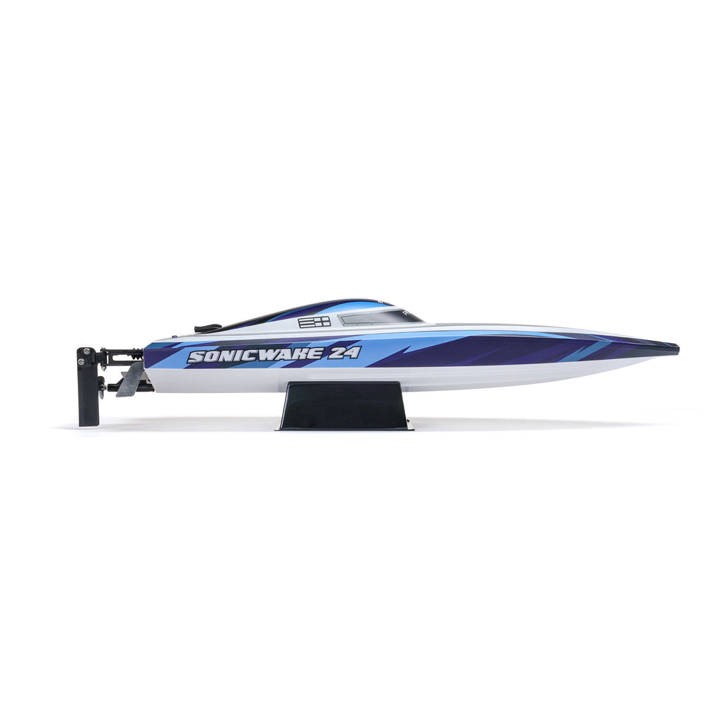 Sonicwake 24" Self-Righting Brushless Deep-V RTR (Battery & Charger Included), Blue