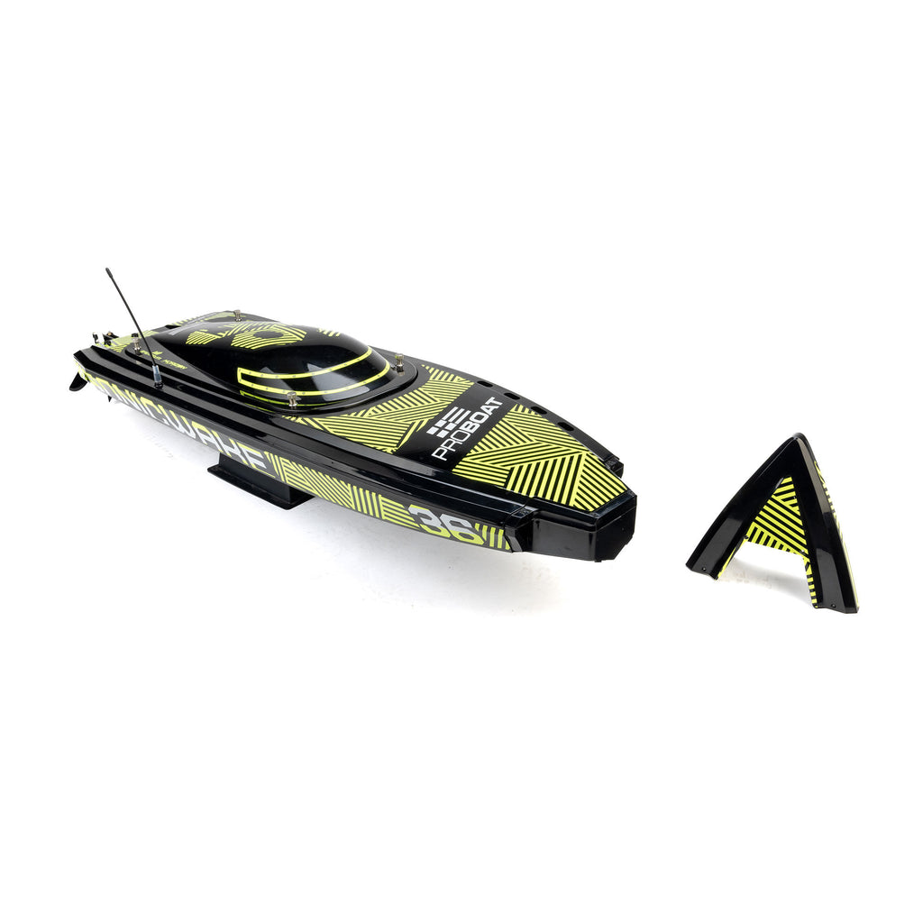 Sonicwake 36" V3 Self-Righting V-Hull Boat RTR, Black