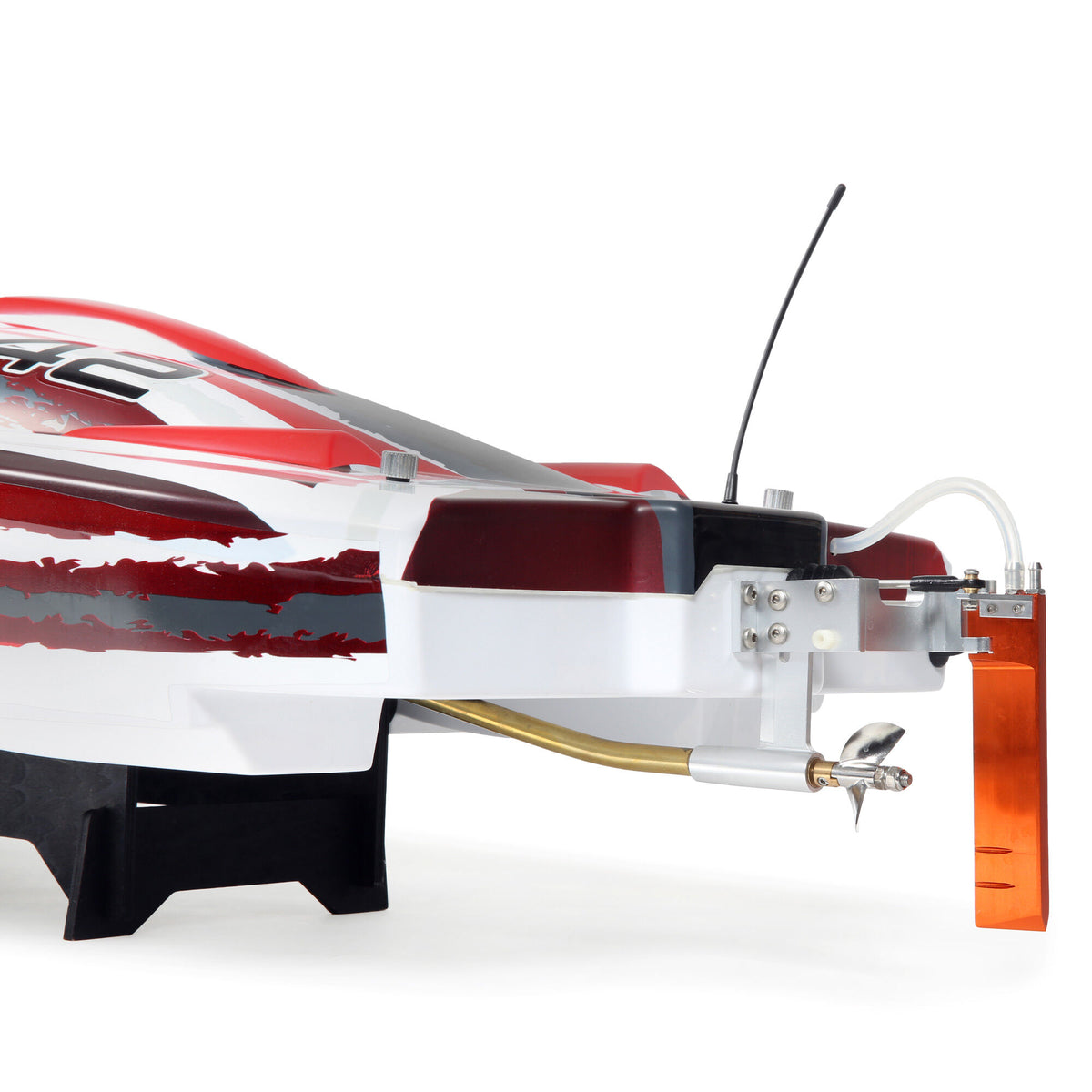Blackjack 42" 8S Brushless Catamaran RTR, White/Red