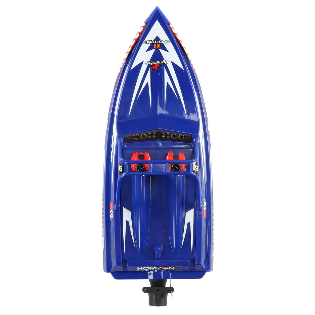 Sprintjet 9" Self-Righting Deep-V Jet Boat Brushed RTR, Blue