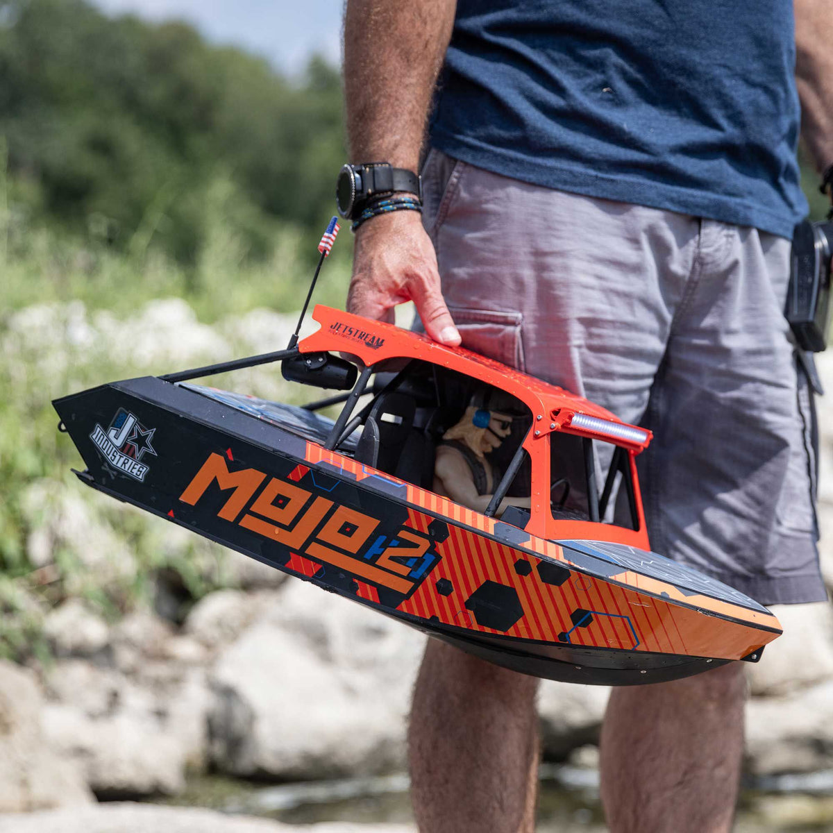 1/6 24" Jetstream Jet Boat RTR, Mojo