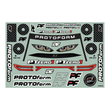 1/10 PTzero1 PRO-Lite (0.5mm) Clear Body for 190mm TC