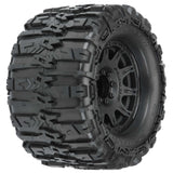 Pro-Line 1/8 Trencher HP BELTED F/R 3.8" MT Tires Mounted 17mm Blk Raid (2)