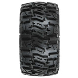 1/10 Pro-Line Trencher LP Front/Rear 2.8" MT Tires Mounted 12mm Blk Raid (2)
