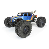 1/8 Badlands MX38 HP BELTED F/R 3.8" MT Mounted 17mm Blk Raid (2)