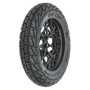 1/4 Hot Lap MX S3 Front Tire MTD Black Supermoto Wheel: Promoto-MX/SM
