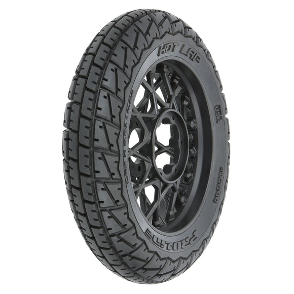 1/4 Hot Lap MX S3 Front Tire MTD Black Supermoto Wheel: Promoto-MX/SM