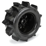 Pro-Line Sand Paw HP BELTED 2.8" Sand Truck Tires Mounted (12mm & 14mm)
