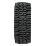 Mirage TT F/R Tires Mounted 12mm Hex Satin Silver Impulse (4) for Arrma Mojave Grom
