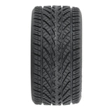 Pro-Line Goodyear Eagle Rain Tire F/R MTD Gray for Losi NASCAR Racecar (4)