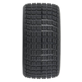 Pro-Line Goodyear Eagle Dirt Tire F/R MTD Grey for Losi NASCAR Racecar (4)