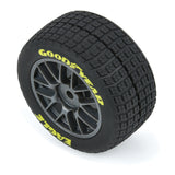 Pro-Line Goodyear Eagle Dirt Tire F/R MTD Grey for Losi NASCAR Racecar (4)