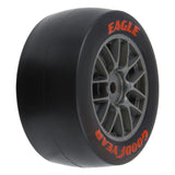 Pro-Line Goodyear Eagle Option Tire F/R MTD Grey for Losi NASCAR Racecar (4)