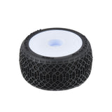 Pro-Line Electron 2.0 F/R Tires Mounted 7mm White (4) for Losi Micro-B