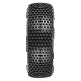 1/14 Hole Shot 3.0 F/R Tire MTD 12mm Yellow Velocity (4) Typhon GROM
