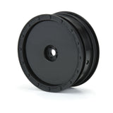 1/10 Showtime Front 2.2" 12mm Sprint Car Wheels (2) Black