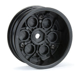 1/10 Showtime Front 2.2" 12mm Sprint Car Wheels (2) Black