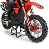 1/4 Pro-Spec Aluminum F/R Wheel Black/Red Dunlop MX33/MX14 Bundle
