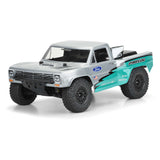 1/10 Pre-Cut 1967 Ford F-100 Race Truck Clear Body: Short Course