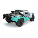 1/10 Pre-Cut 1967 Ford F-100 Race Truck Clear Body: Short Course