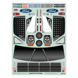 1/10 Pre-Cut 1967 Ford F-100 Race Truck Clear Body: Short Course