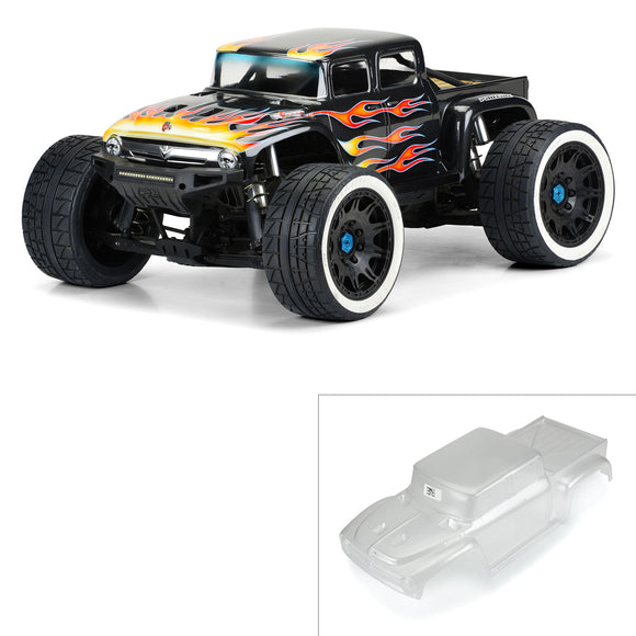 1/5 Pre-Cut 1956 Ford F-100 Clear Body: X-MAXX