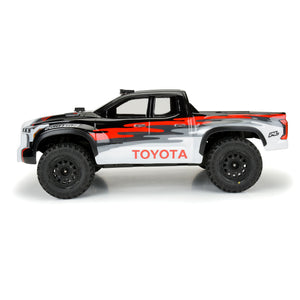 1/10 2023 Toyota Tundra TRD Pro Clear Body: Short Course