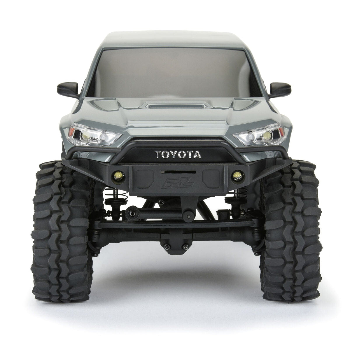 Axial Axial 2024 Toyota 4Runner Hard Body Painted Lunar Rock Gray 132mm Wheelbase