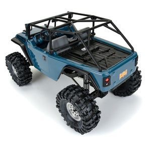 2004 Jeep LJ Clear Body with Trail Cage & Scale Molded Accessories for 12.3" (313mm)