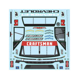 Pro-line Pre-Cut 2024 Chevrolet Silverado NASCAR Truck Series Clear Body for Losi NASCAR