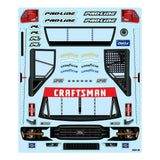 Pro-Line Pre-Cut 2024 Ford F-150 NASCAR Truck Series Clear Body for Losi NASCAR
