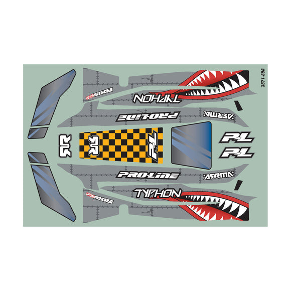 Pro-Line 1/14 Axis Tough-Color Gray Body: Typhon GROM