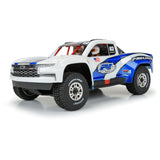 1/16 Pre-Cut 2019 Chevy Silverado Trophy Truck Clear Body: GROM