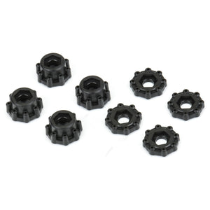1/8 Pro-Line 8x32 to 17mm 1/2" Offset Hex Adapters