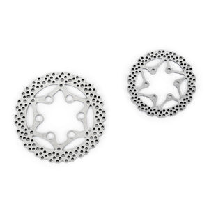 1/4 YZ Style Steel F/R Brake Rotor Set: Promoto-MX/SM