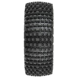 1/8 Gladiator M2 Fr/Rr Buggy Tires Mounted 17mm Black Mach 10 (2)