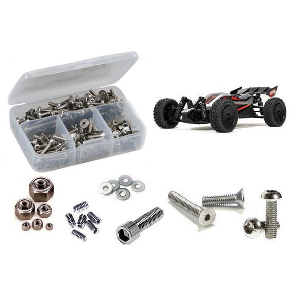 Stainless Steel Screw Kit, 1/14 ARRMA Typhon GROM 223S BLX